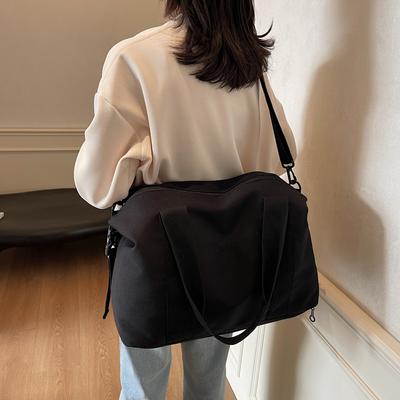 Wenyi Fan Simple Large-capacity Commuter Men's and Women's Travel Bags 24 New Travel Portable Shoulder Messenger Bags