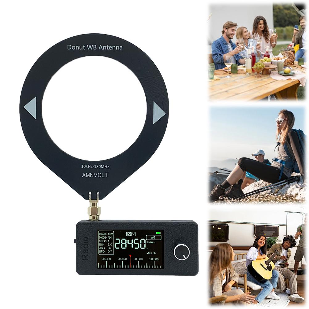 

SI4732 0.5-108mhz Portable Radio LSB USB AM FM Pocket Mini Radio with Ring Antenna FM/AM Radio All Band Radio Receiver China Mainland