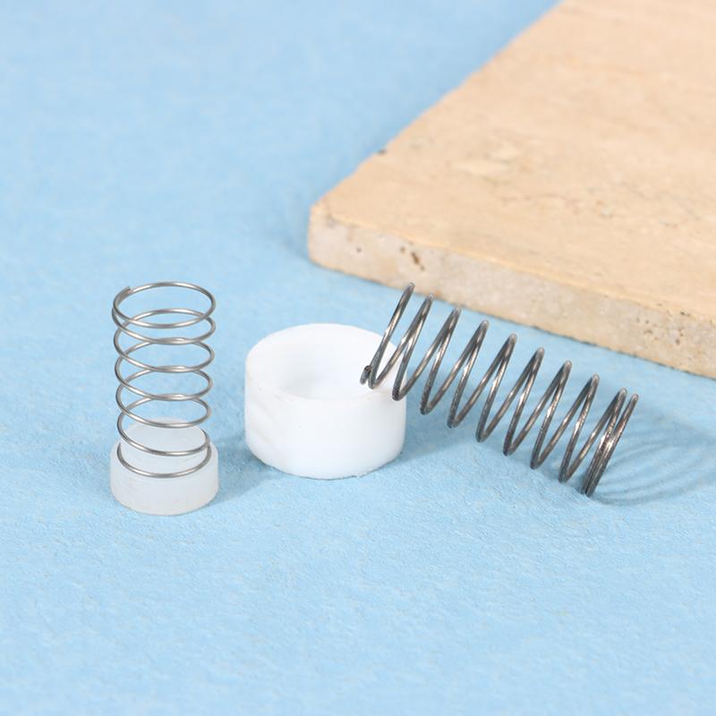 5 szt. Tłokowe Akcesoria do Pompy Kompresora Powietrza Jednokierunkowy Zawór Zwrotny Zawór Zwrotny Rdzeń Zaworu Sprężyna Korek Korek Ptfe Rdzeń Zaworu