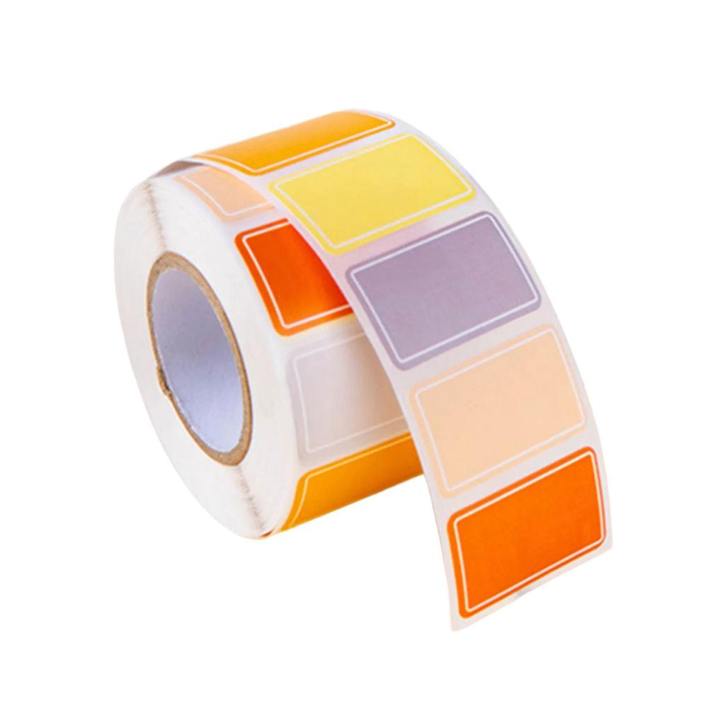 Handwritable Colorful Labels for Crafting Scrapbooking Multipurpose Use Featuring Strong Adhesive