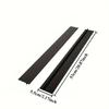 Silicone Gap Strip, Kitchen Gas Stove Sealing Strip, Kitchen Anti-Oil Anti-Stain Strip, Silicone Seal Insert Strip