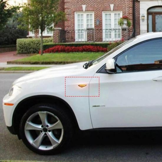 For BMW F25 X5 E70 X6 E71 E72 Sequential LED Side Marker Lamp Turn Signal Light