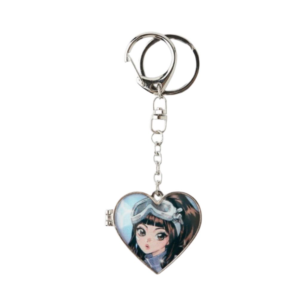 NewJeans Get Up Metal Mirror Keyring Hyein