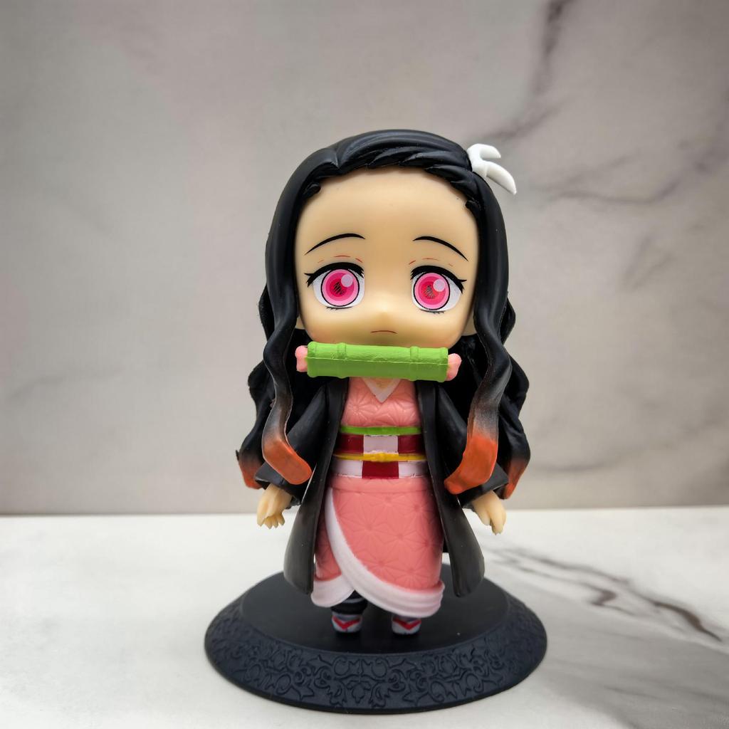 Demon Slayer Blind Box Action Figures: 10 Styles Featuring Tanjiro & Nezuko