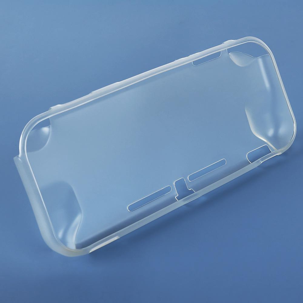 For Nintend Switch Lite Crystal Clear TPU Skin Cover Shell Case with Screen Protector Tempered Glass for Nintendo Switch Lite