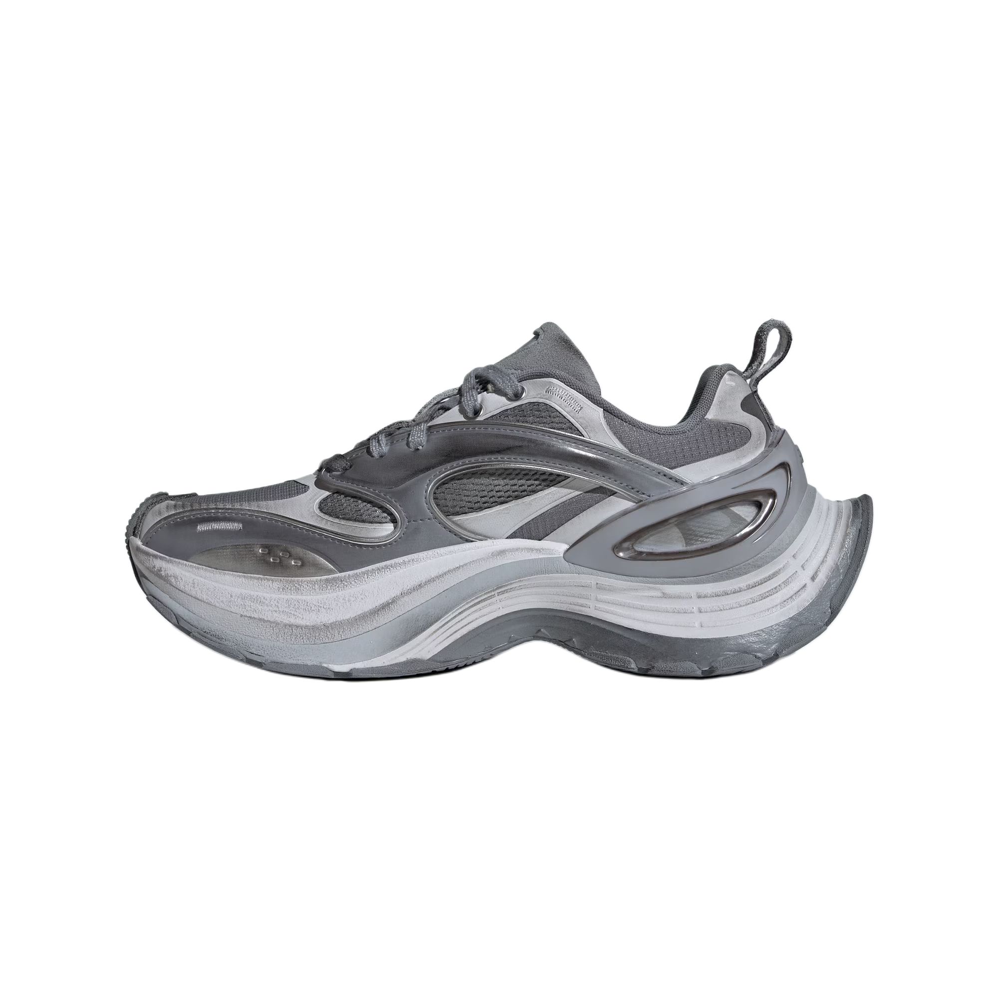 Adidas FOS XLG Fabric Casual Shoes Unisex Symbol Gray KJ6502 42.5