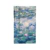 Ninfee Claude Monet Fine Un Morbido Asciugamano Viso Asciugatura Rapida Piscina Bagno Asciugamani in Cotone Assorbente Rapido