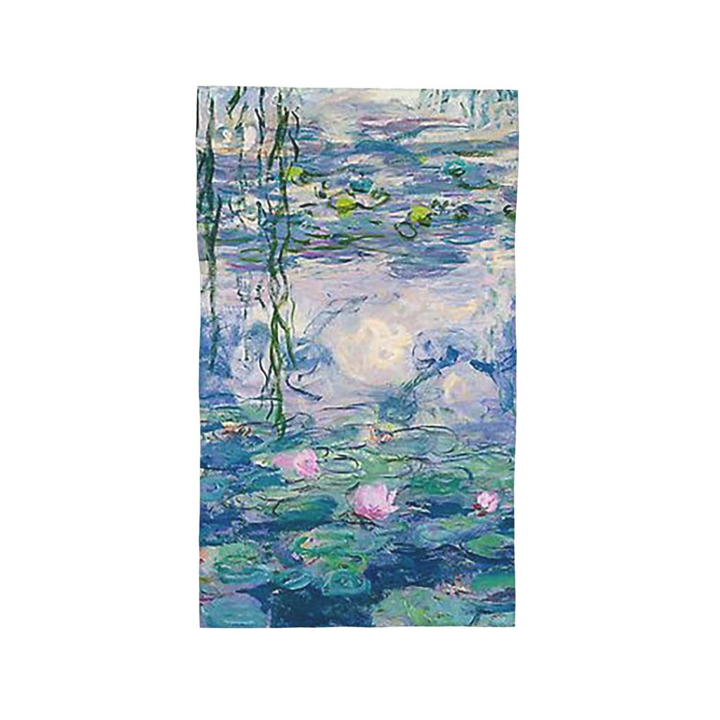 Ninfee Claude Monet Fine Un Morbido Asciugamano Viso Asciugatura Rapida Piscina Bagno Asciugamani in Cotone Assorbente Rapido