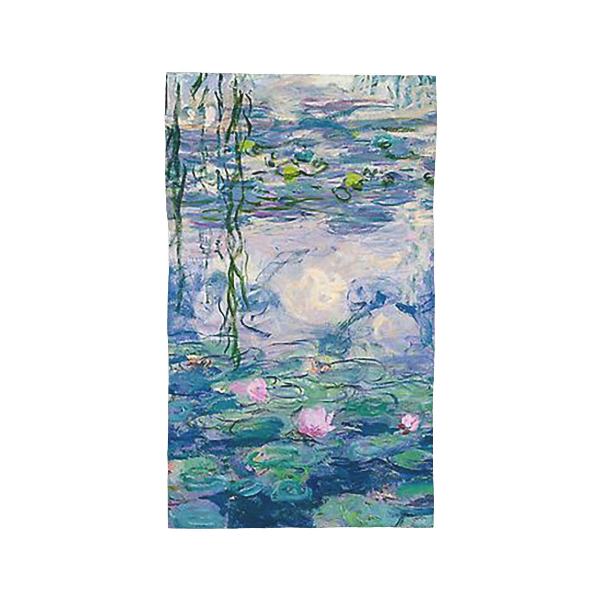 

Water Lilies Claude Monet Fine A Soft Face Towel Quick Dry Pool Bath Cotton Towels Absorbent Quick W30*H60(CM)