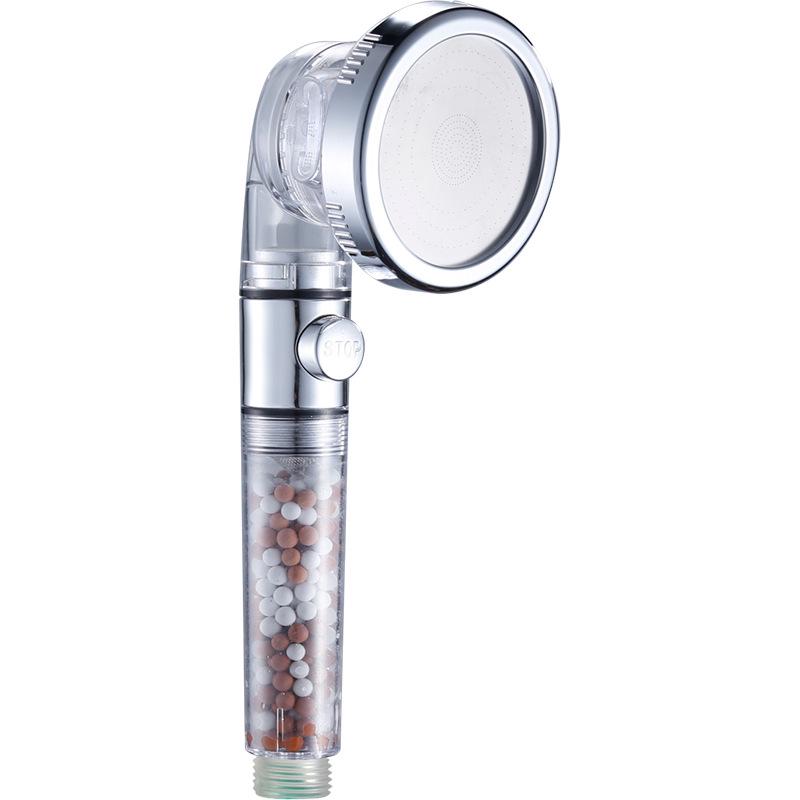 Japanese Multi-Setting Negative Ion Handheld Shower Head with Switch