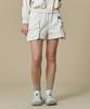 BBC EARTH W Skirt Pocket Half Pants_Ivory