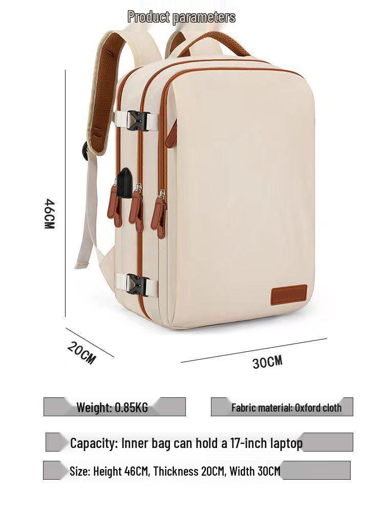 Women's Travel & School Backpack: Stylish, Multi-Functional Laptop Bag