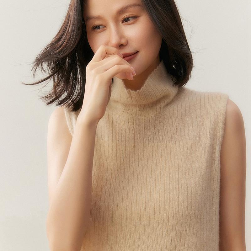 Qinghe 100% Pure Cashmere Women's Sweater - Ultra Soft Luxury Winter Pullover