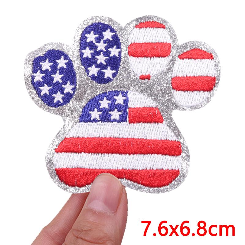 New America's 250th Anniversary Embroidered Patches DIY Iron On Patches For Clothing Statue Of Liberty Flag Eagle Patch Armband