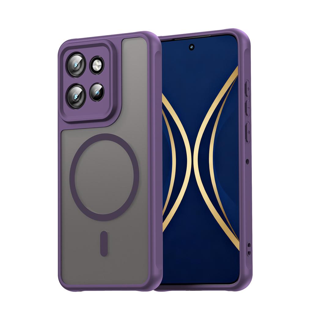 Pouzdro na telefon Motorola Moto Edge 60 Neo/Edge 50 Neo/S50/ThinkPhone 25, Magnetické nárazuvzdorné pouzdro na telefon, Hybridní kryt s nárazníkem pro Motorola Moto Edge 60