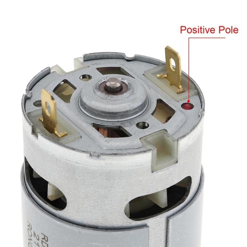 14 Zähne RS550 21V Kettensägenmotor Bürstenmotor Überlastschutz für sichere Gartenarbeiten
