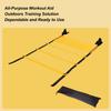 Agility Ladder Nylon Straps Soccer Football Speed Training Ladder Equipment Sports Fitness Running Warm-Up Training Ladder Tool