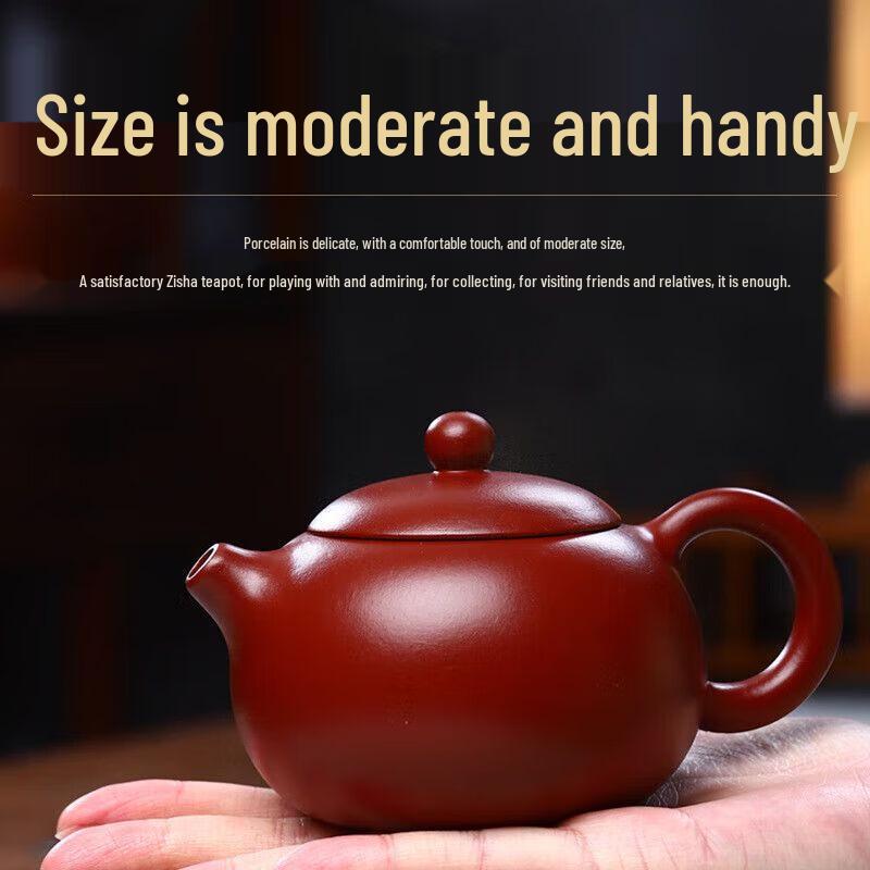 Qianyu Yixing Zisha Dahongpao Xishi Teapot