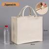 Sac fourre-tout en toile de jute: Sac de courses en jute peint à la main DIY, Lin polyvalent graffiti