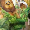 Wild Animals In Forest Sheer Curtains For Living Room Kids Bedroom Tulle Curtains Kitchen Window Treatment Drapes