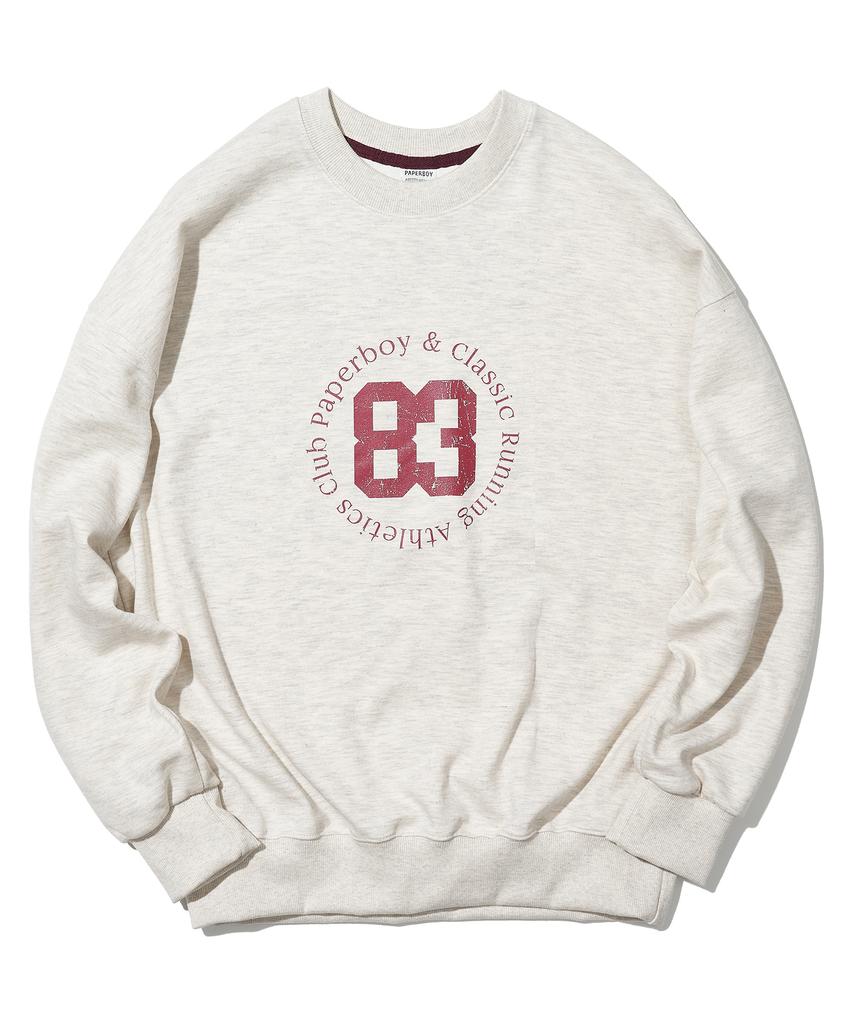 PAPERBOY Beginning 83 Sweatshirt - Oatmeal