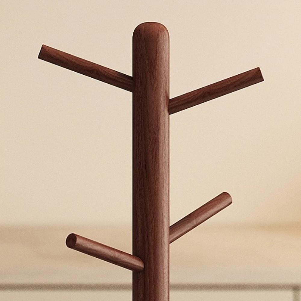 Space Saving Tree Shape Mug Holder Wooden Mug Tree Holder New Coffee Cup Mug Rack for Kitchen
