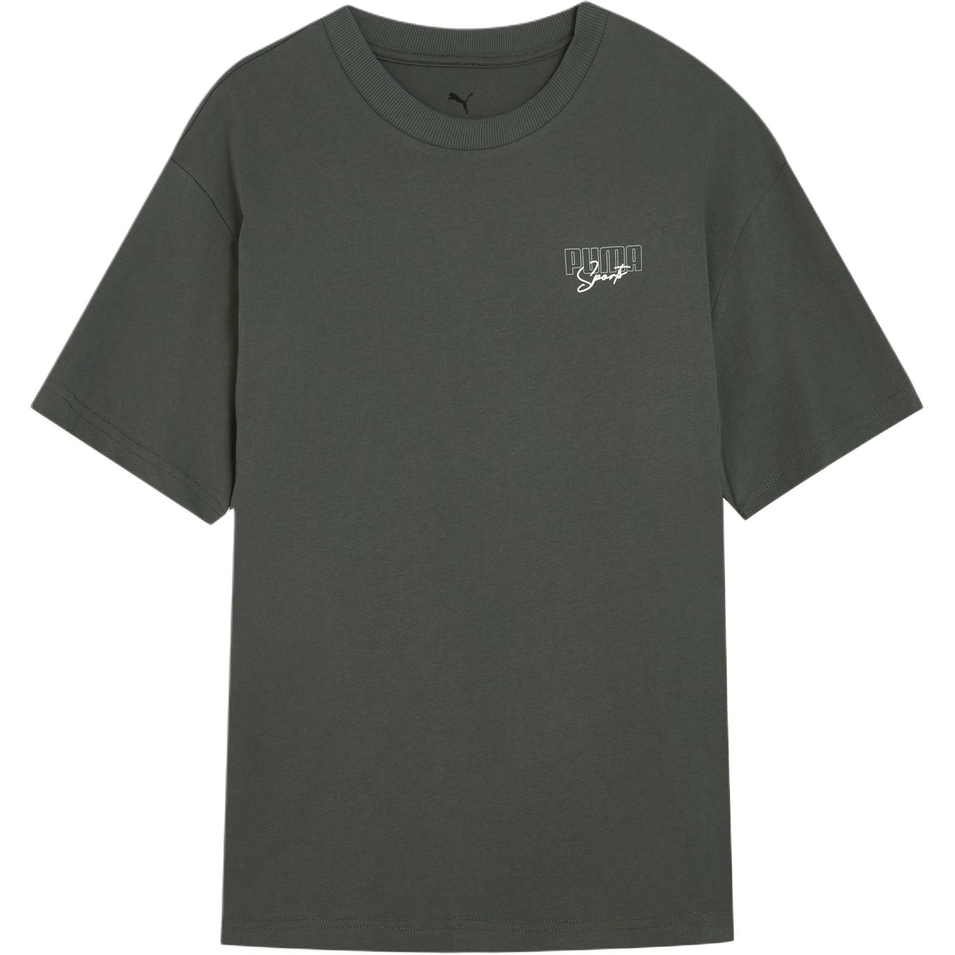 

New PUMA Elevatedgraphic SS25 T Shirt Men s Mineral Gray 21 633788-21 XL (185/104A)