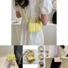 Fashionable Casual Commute Crossbody Bag Stylish Minimalist Handbag For Women In Black White Pink Yellow Purple