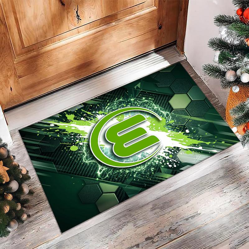 VfL Wolfsburg FC Fußball Muster Weicher Teppich Rutschfester Indoor Bodenbelag Sport Dekor Matte für Schlafzimmer
