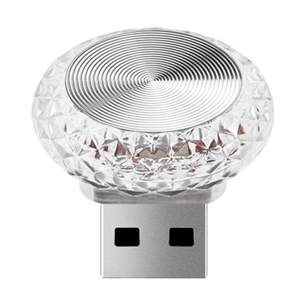 USB LED Car Atmosphere Lamp | LED Colorful Night Decorative Mini USB Light |