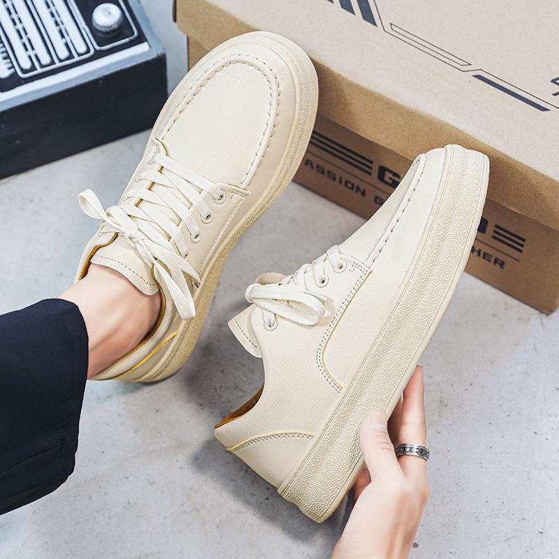 Luxury Brand Men's Shoes Comfy Outdoor Leather Shoes New Lace Up Breathable Retro Casual Shoes for Men Walking Sneakers Mocassin