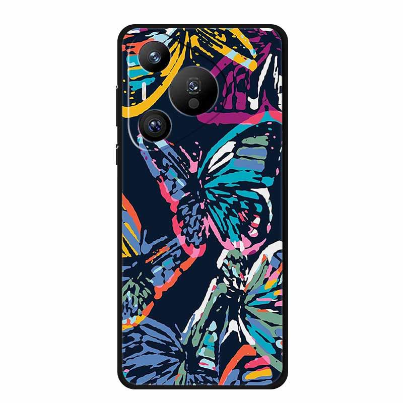 Huawei Pura 70 Pro Embossed Color Painting Phone Case with High-Grade Texture - 1 Piece.