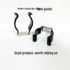 In-Stock Rubber-Coated Elastic Hose Clamp for Water Pipe and Lamp Tube with Spring Steel Clip