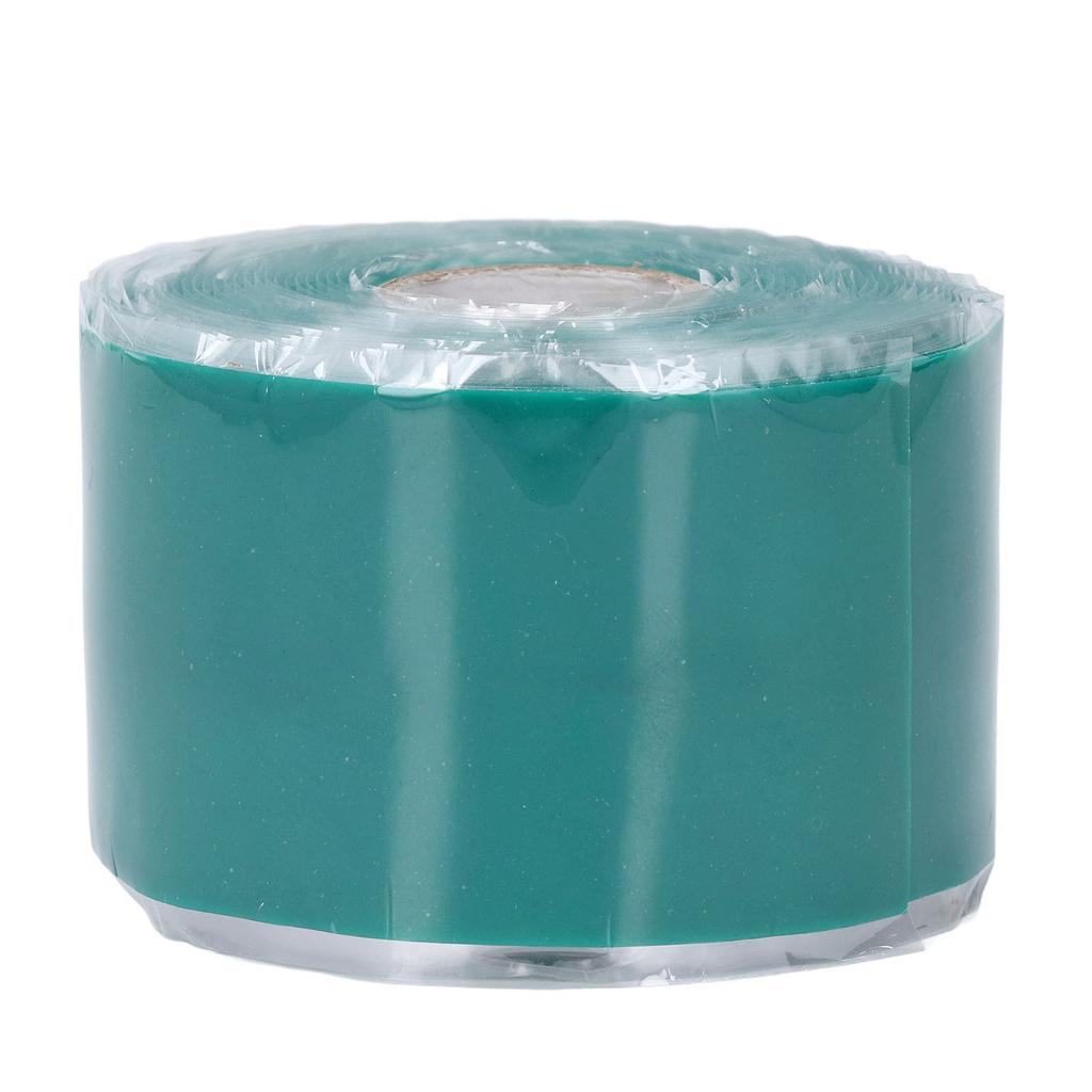 Silicone Rubber Repair Tape 5m Length 50mm Width 0.8mm Thick Self Adhesive Water Hose Leak Seal
