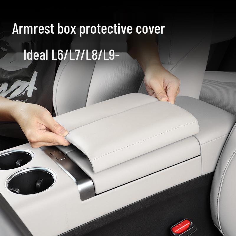 Idealiskt L6-L9 Armstödslåda Cover & Förvaringshöjare för Bil