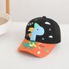Cartoon Dinosaur Children Baseball Cap Cute Animal Kids Sun Hat Spring Corduroy Outdoor Boys Girls Peaked Caps Bonnet Gorras