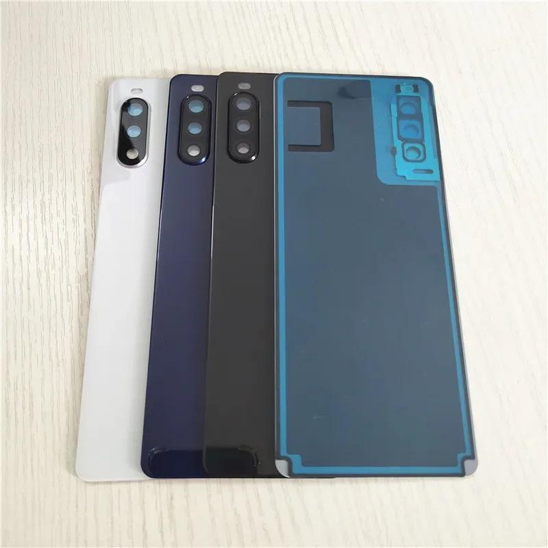Glass Back Cover For Sony Xperia 10 II Back Housing Cover Rear Repair Parts With Adhesive