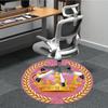 1pc Crown, Royal Chair Carpet for Office - Durable, Ideal for Chair Mats, Stylish & Functional Decorative Rug yy260130056