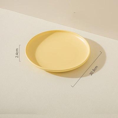 Nordic Ceramic Steak & Pizza Plate Set