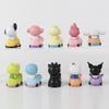 Adorable Sanrio Kuromi Pull Along Toy Car Collection Pvc Blind Box Figures