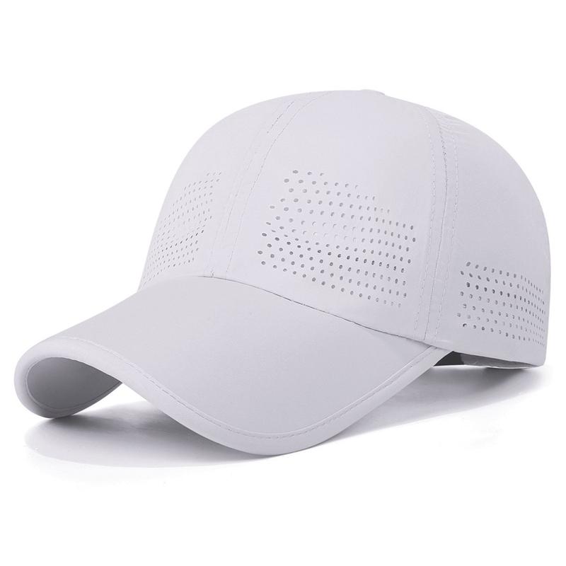 Summer Quick-Dry Baseball Cap Outdoor Sports Lightweight Breathable Sun Hat