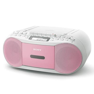 Sony CD Radio Casetofon FM Pink P CFD-S70 Compatibil FM/AM/Wide, Înregistrabil, CFD-S70