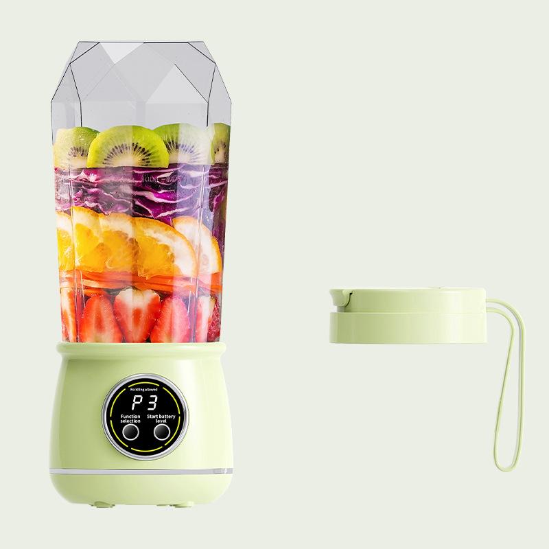 Portable USB-Charging Juicer Cup for Ice Crushing and Outdoor Travel
