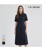 MESENSE Pocket Design Short Sleeve Collared Dress_Mb34Opp114A