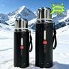 2026 Macaron Stainless Steel Thermos Cup with Steel Lid, High Appearance, Large Capacity, Portable for Commute