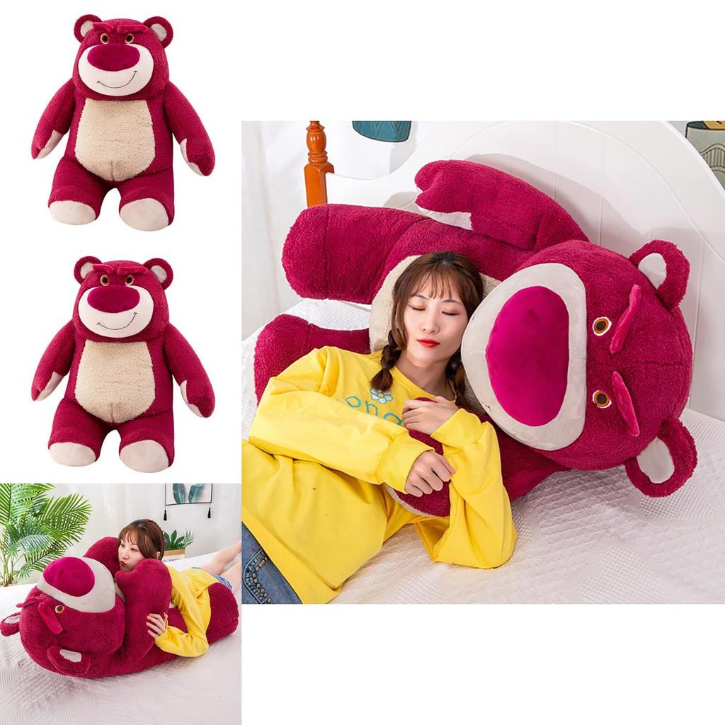 Cuddly Toy Story Lotso Strawberry Bear Plush Toy Stuffed Doll Gift For Kids