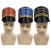 Wide Brim Hat-nutcrackers Gold Trim Strips Breathable Marching Band Hat Cosplay Show Drum Major Master Hats