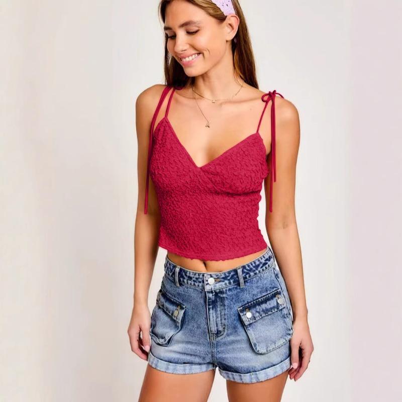 New Spring and Summer Fashionable Women's Top,Solid-color Sexy Backless Vest