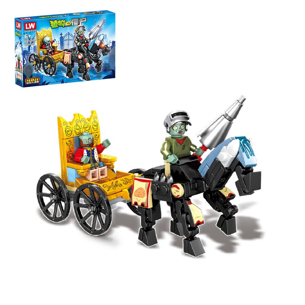 Non-Toxic Plants Vs Zombies Game Building Blocks Toy Pvz Replanted Edition Figure Diy Creative Bricks Toy Gift For Children Kids Blind Box