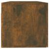 vidaXL Wandschrank Räuchereiche 100x36,5x35 cm Holzwerkstoff